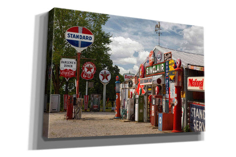 Image of 'Route 66 Cuba Missouri 2' by Mike Jones, Giclee Canvas Wall Art