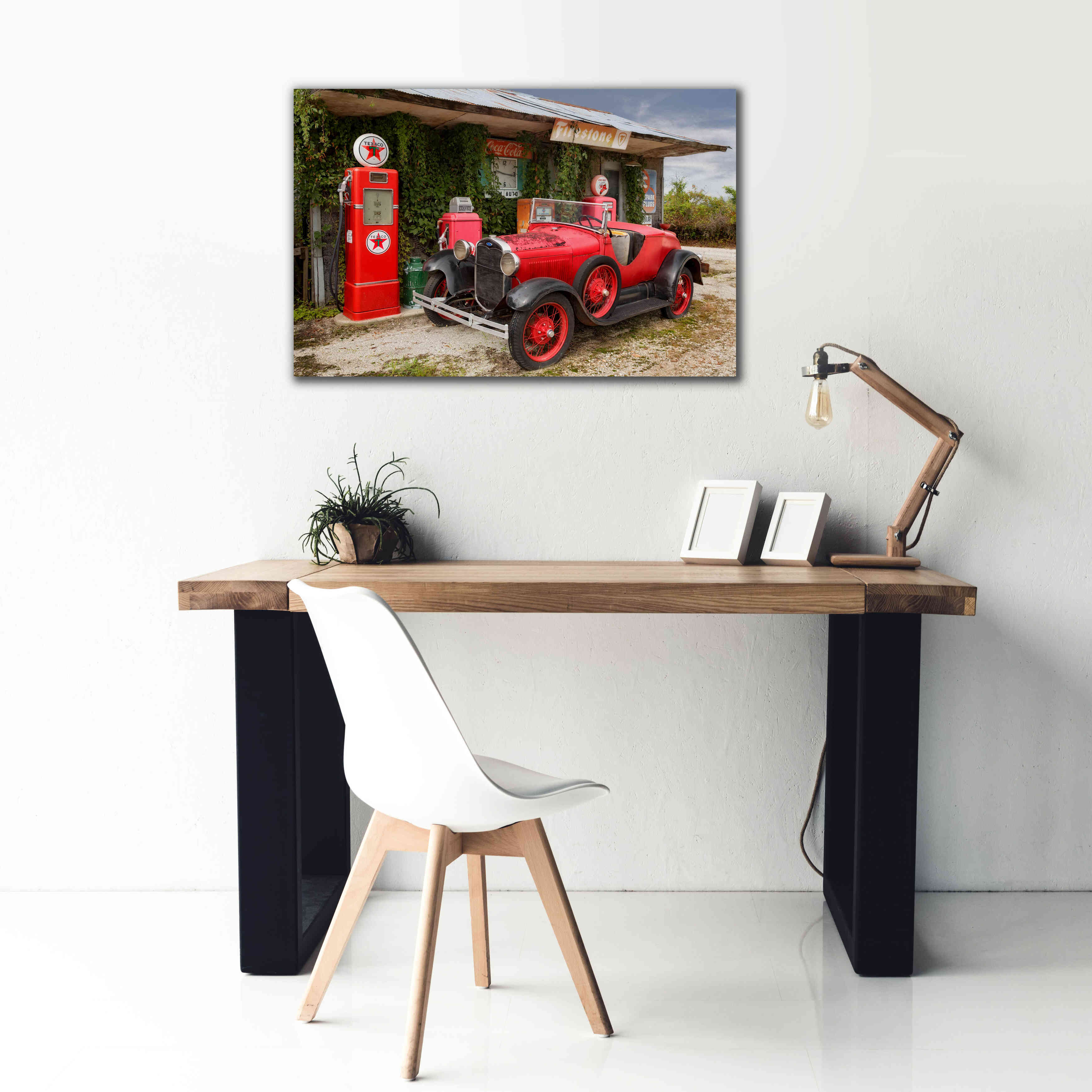 'Route 66 Joplin' by Mike Jones, Giclee Canvas Wall Art,40 x 26
