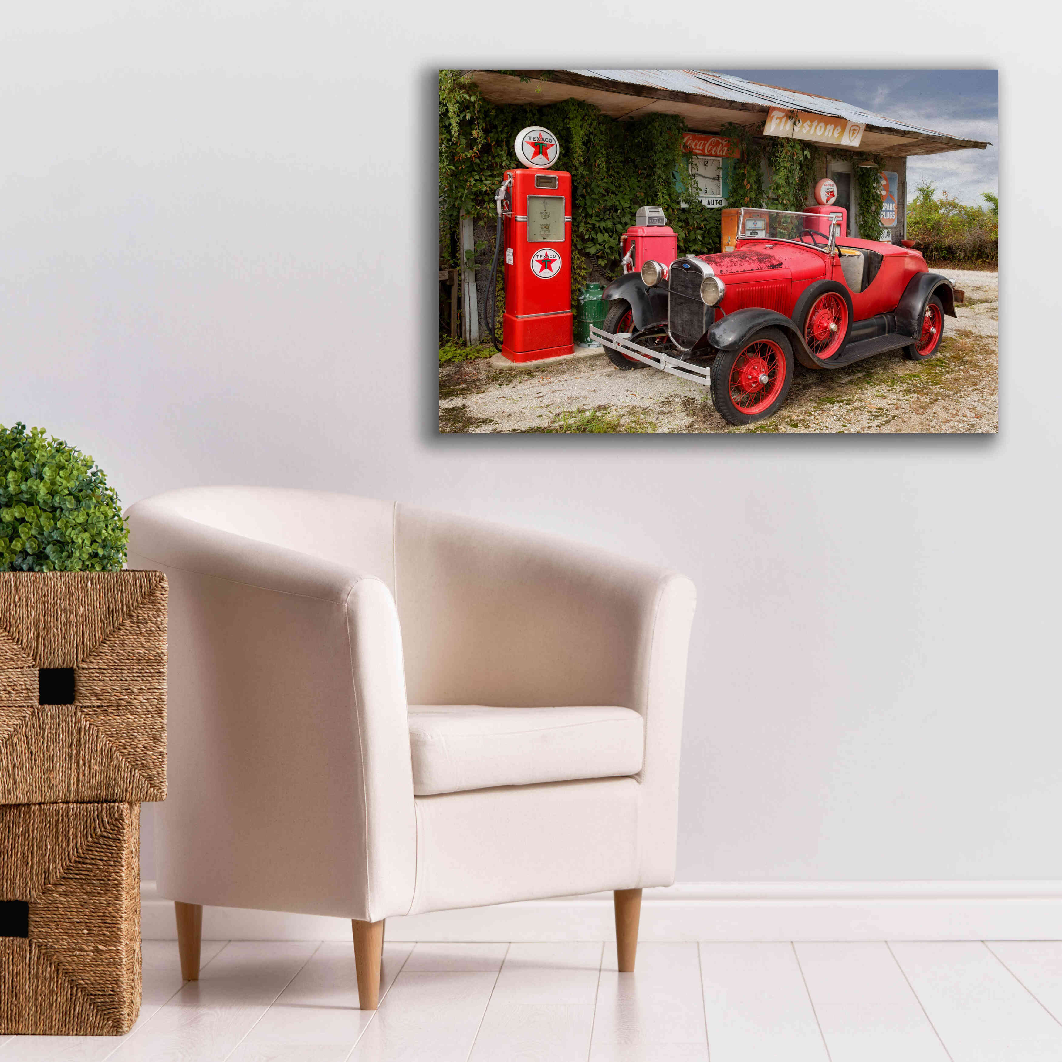 'Route 66 Joplin' by Mike Jones, Giclee Canvas Wall Art,40 x 26