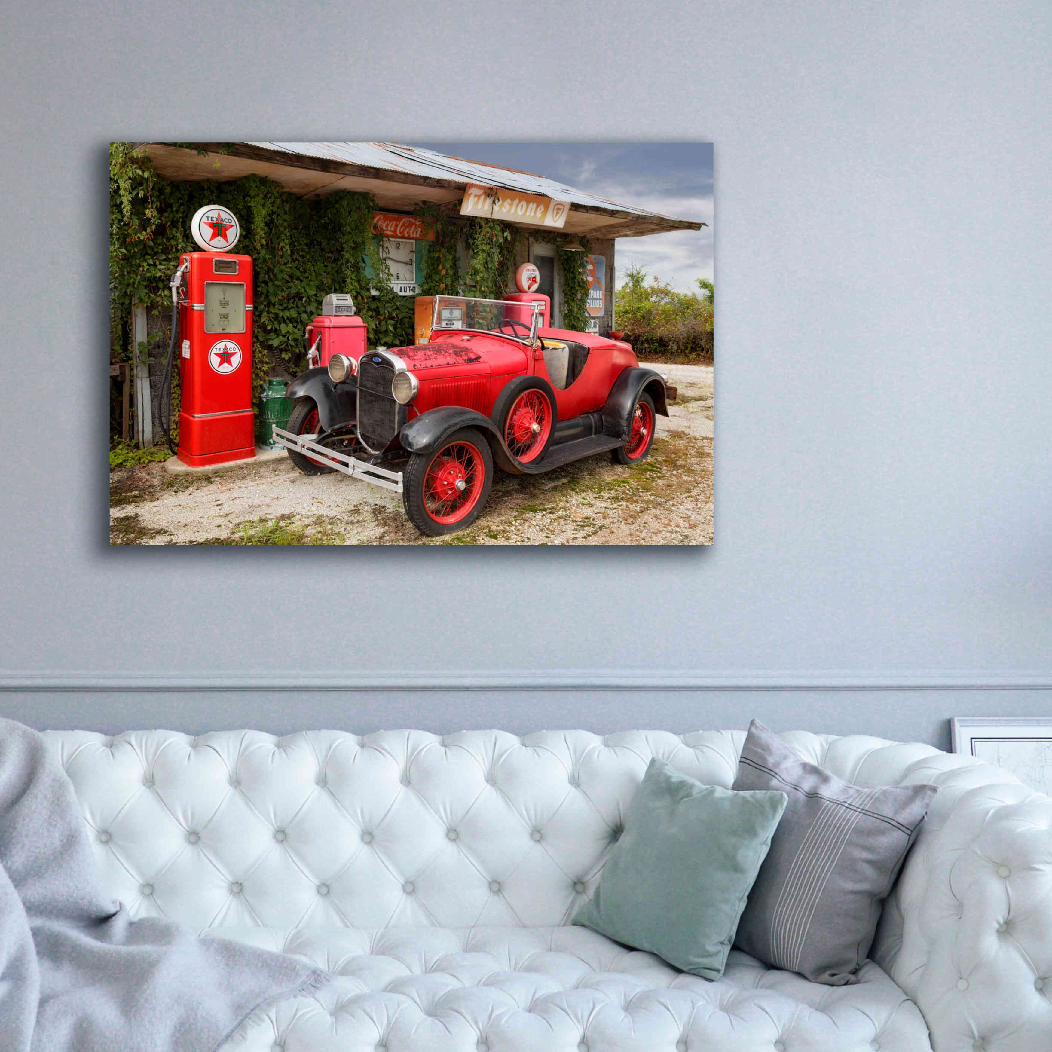 'Route 66 Joplin' by Mike Jones, Giclee Canvas Wall Art,60 x 40