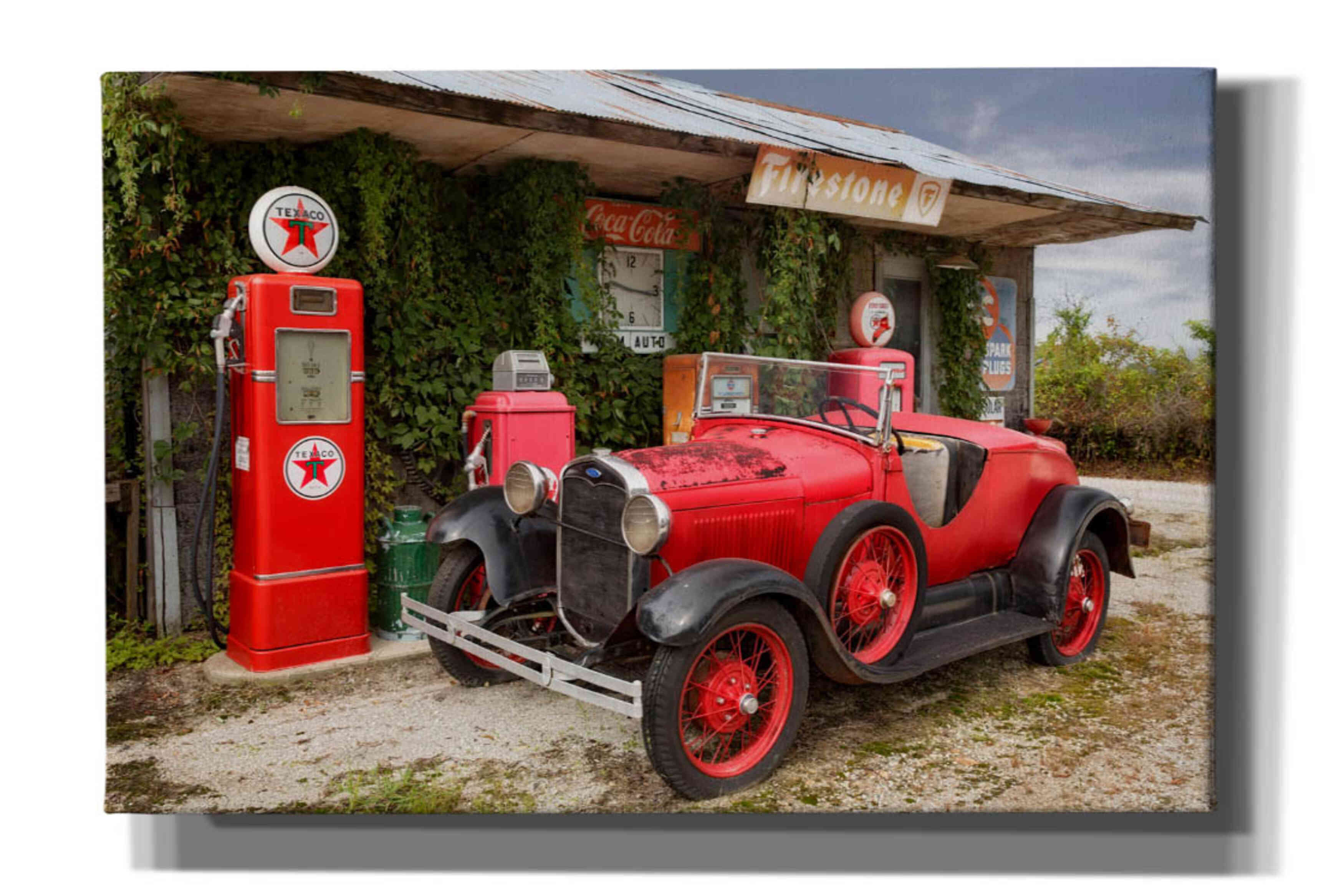 'Route 66 Joplin' by Mike Jones, Giclee Canvas Wall Art