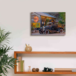 'Route 66 near Peach Springs' by Mike Jones, Giclee Canvas Wall Art,18 x 12