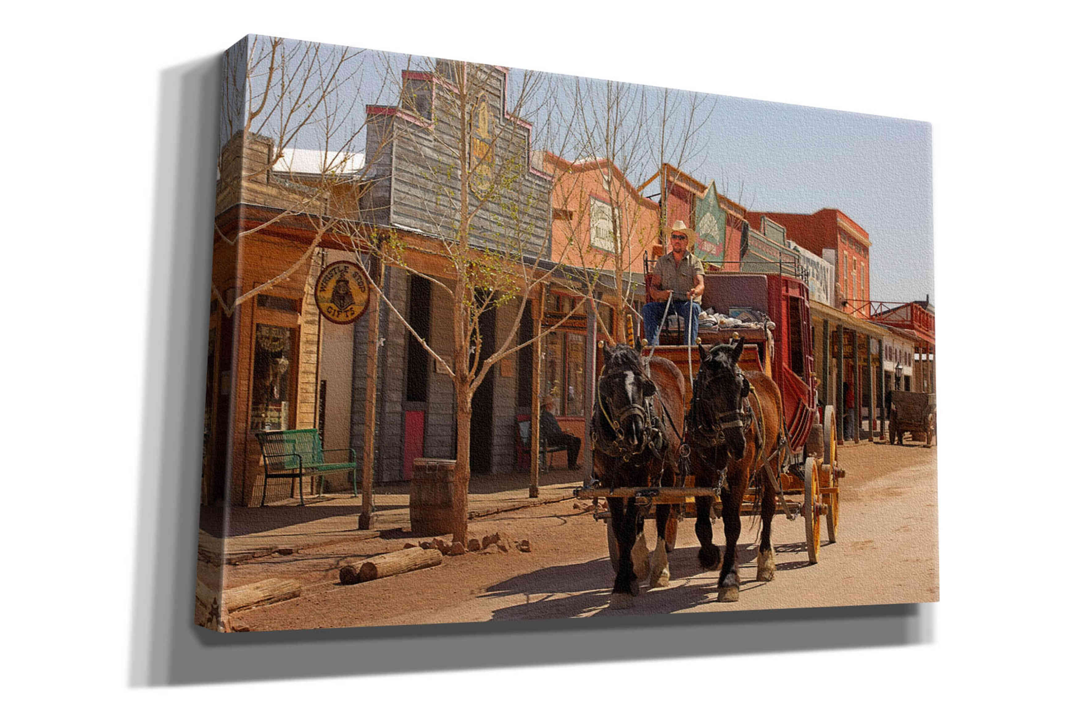 'Tombstone X' by Mike Jones, Giclee Canvas Wall Art