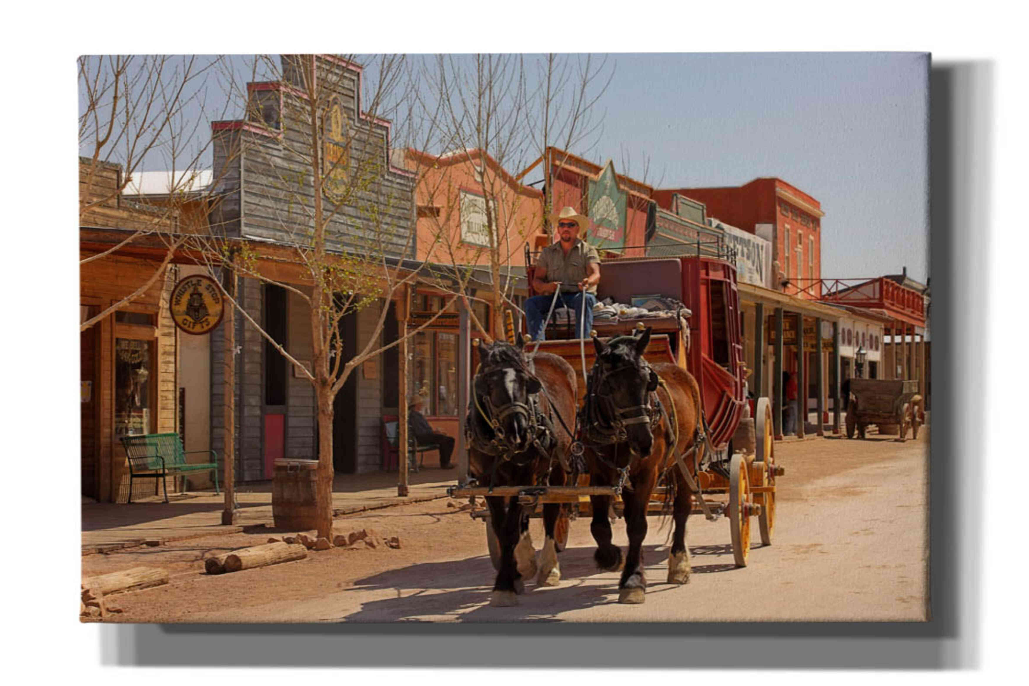 'Tombstone X' by Mike Jones, Giclee Canvas Wall Art