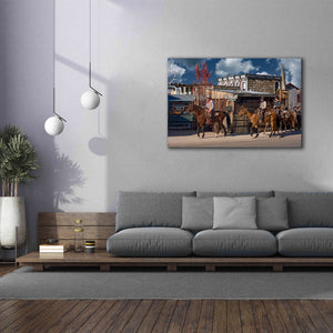 'Williams Cowboys' by Mike Jones, Giclee Canvas Wall Art,60 x 40