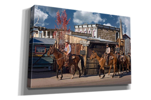 'Williams Cowboys' by Mike Jones, Giclee Canvas Wall Art