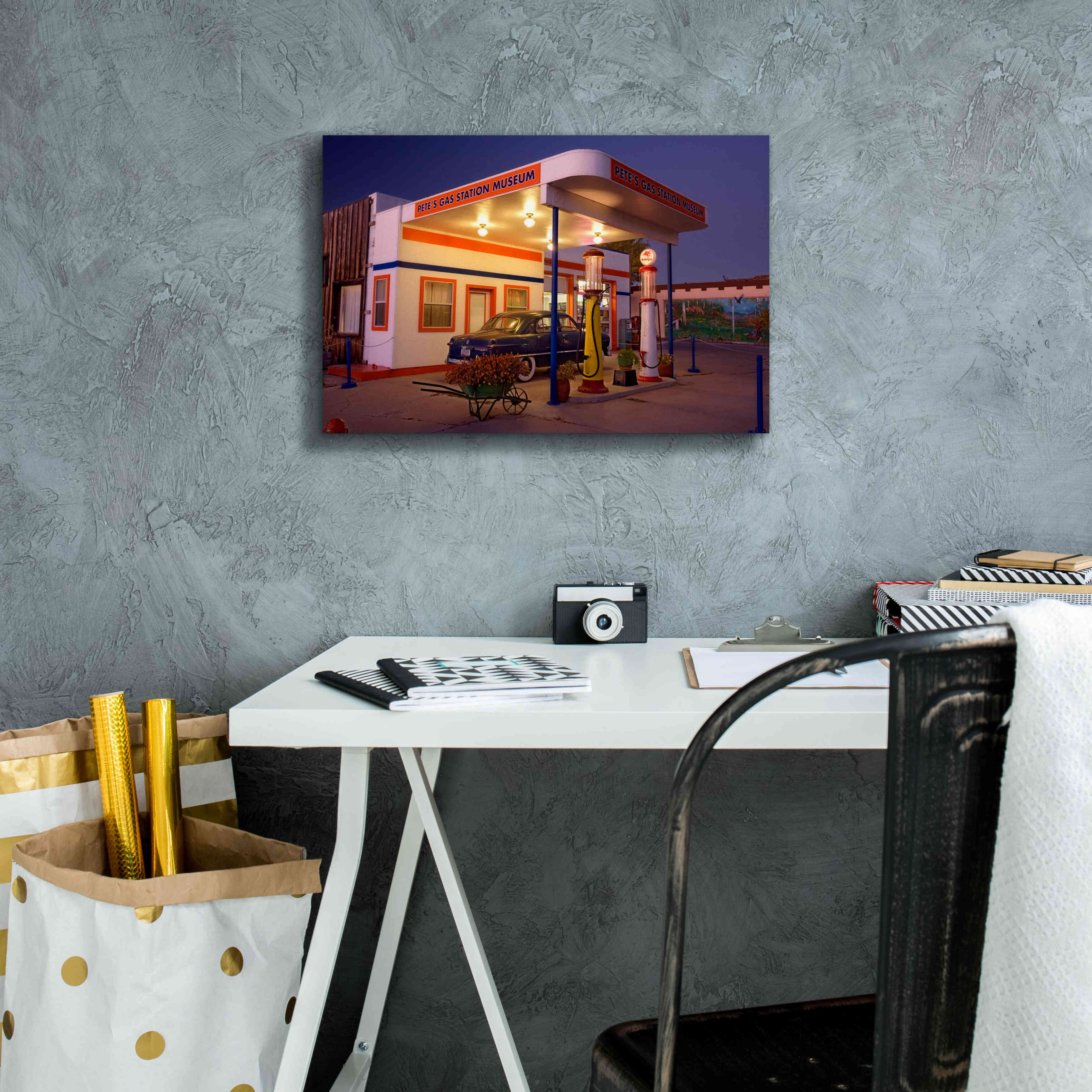 'Williams Pete's Museum' by Mike Jones, Giclee Canvas Wall Art,18 x 12