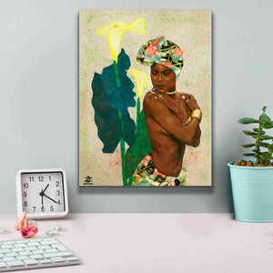 'Woman Strong II' by Alonzo Saunders, Giclee Canvas Wall Art,12 x 16