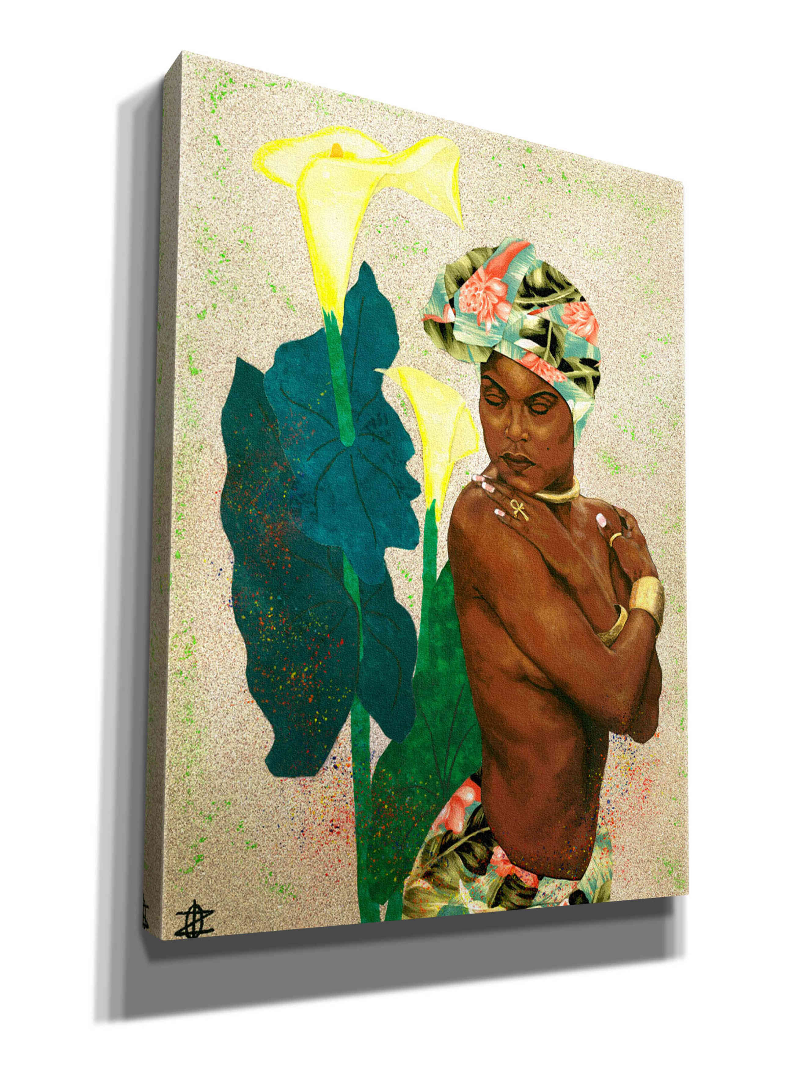 'Woman Strong II' by Alonzo Saunders, Giclee Canvas Wall Art