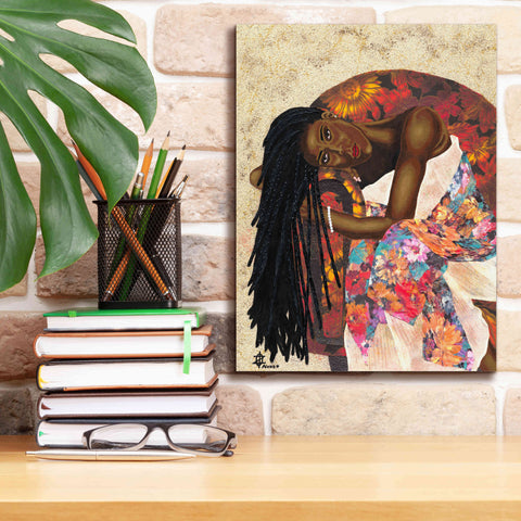 Image of 'Woman Strong III' by Alonzo Saunders, Giclee Canvas Wall Art,12 x 16