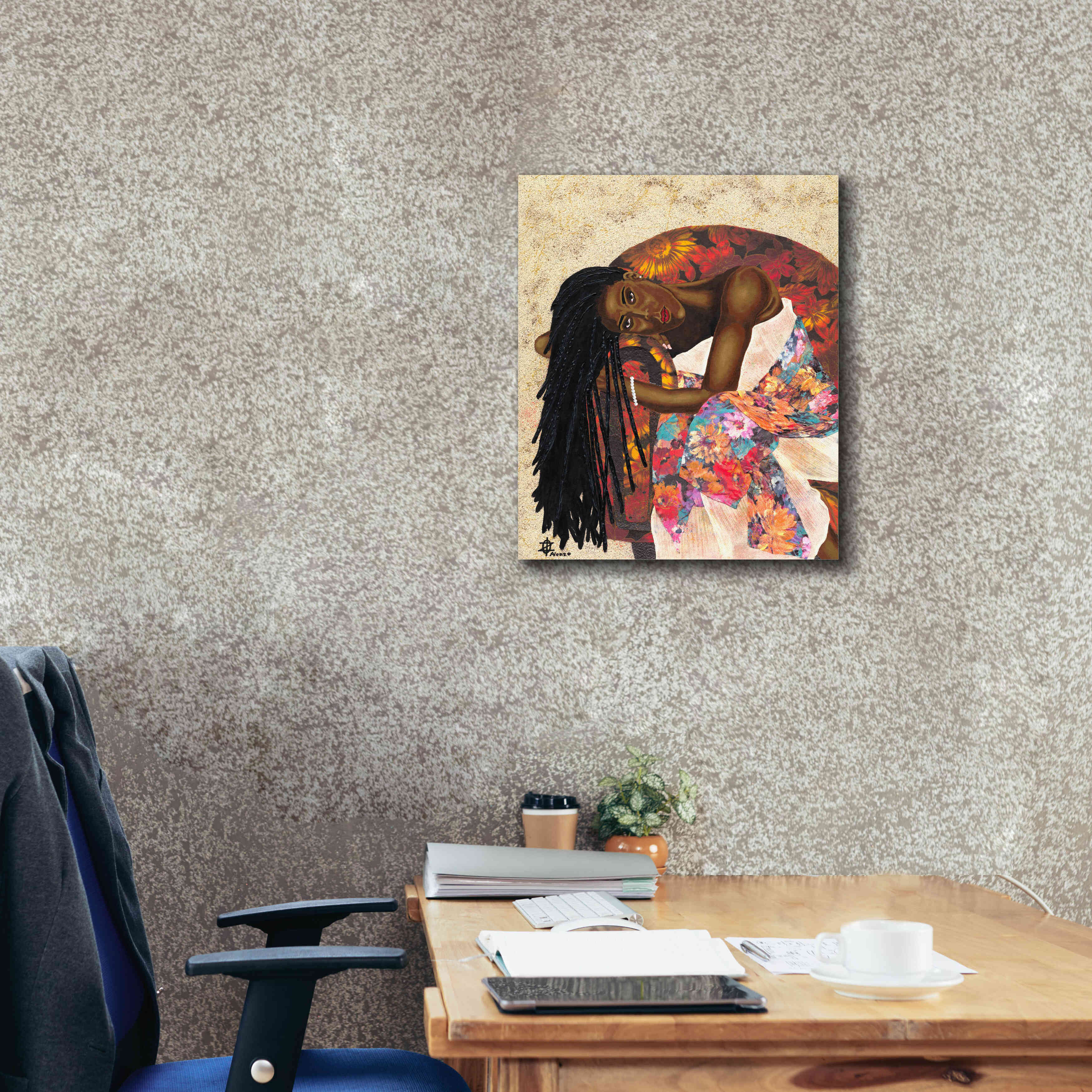 'Woman Strong III' by Alonzo Saunders, Giclee Canvas Wall Art,20 x 24