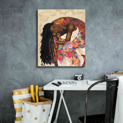 Image of 'Woman Strong III' by Alonzo Saunders, Giclee Canvas Wall Art,20 x 24