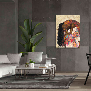 'Woman Strong III' by Alonzo Saunders, Giclee Canvas Wall Art,40 x 54