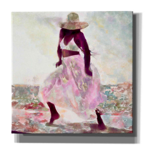 Image of 'Her Colorful Dance II' by Alonzo Saunders, Giclee Canvas Wall Art