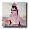 'Her Colorful Dance II' by Alonzo Saunders, Giclee Canvas Wall Art