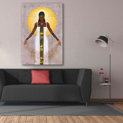 'Her Peace' by Alonzo Saunders, Giclee Canvas Wall Art,40 x 60