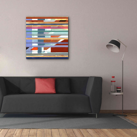 Image of 'Zig Zag IV' by Bellissimo Art, Giclee Canvas Wall Art,37x37