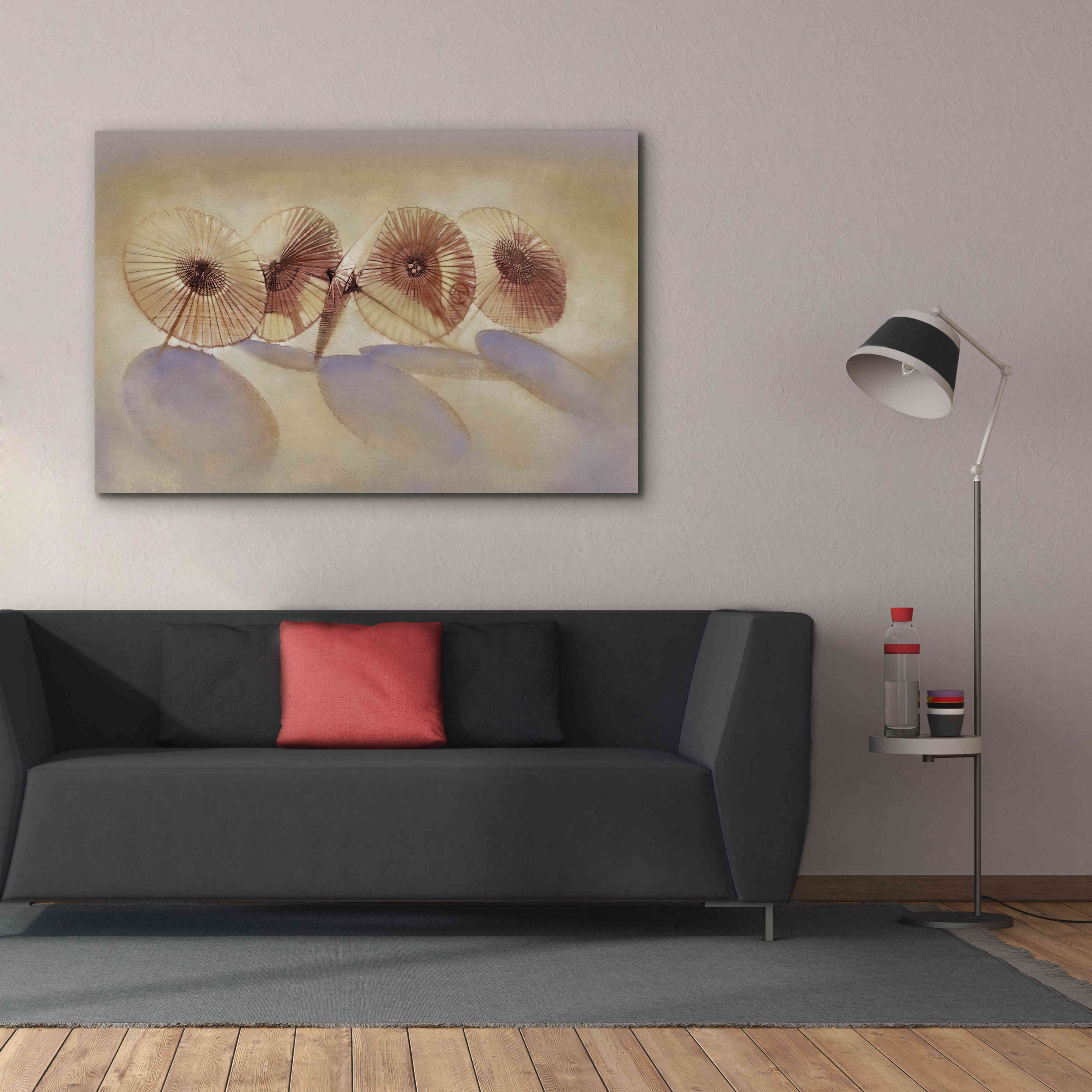 'Parisols I' by Bruce Dean, Giclee Canvas Wall Art,60x40