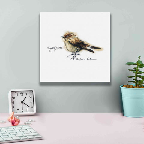 Image of 'Songbird Study I' by Bruce Dean, Giclee Canvas Wall Art,12x12