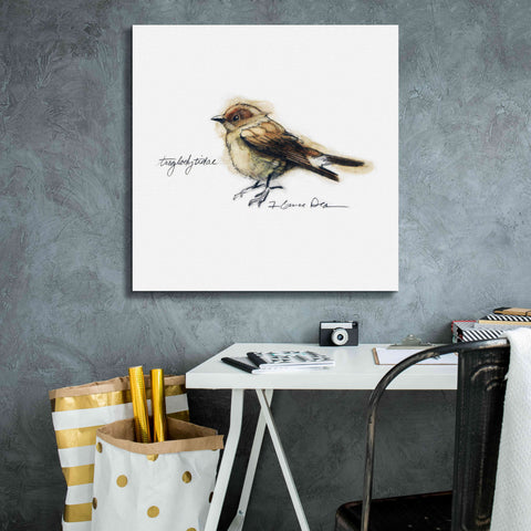 Image of 'Songbird Study I' by Bruce Dean, Giclee Canvas Wall Art,26x26