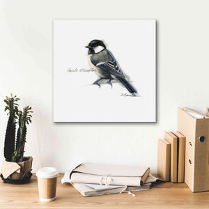 'Songbird Study II' by Bruce Dean, Giclee Canvas Wall Art,18x18