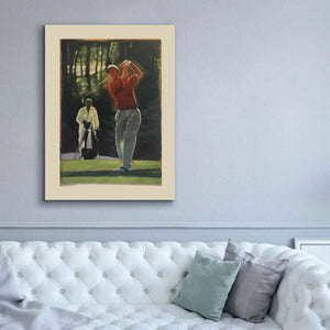 'The Golfer' by Bruce Dean, Giclee Canvas Wall Art,40x54