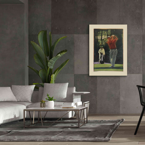 Image of 'The Golfer' by Bruce Dean, Giclee Canvas Wall Art,40x54