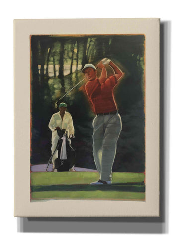 Image of 'The Golfer' by Bruce Dean, Giclee Canvas Wall Art