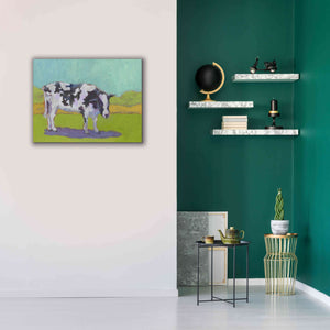'Pasture Cow I' by Carol Young, Giclee Canvas Wall Art,34x26