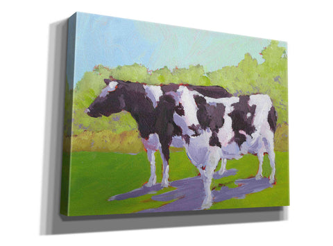Image of 'Pasture Cows II' by Carol Young, Giclee Canvas Wall Art