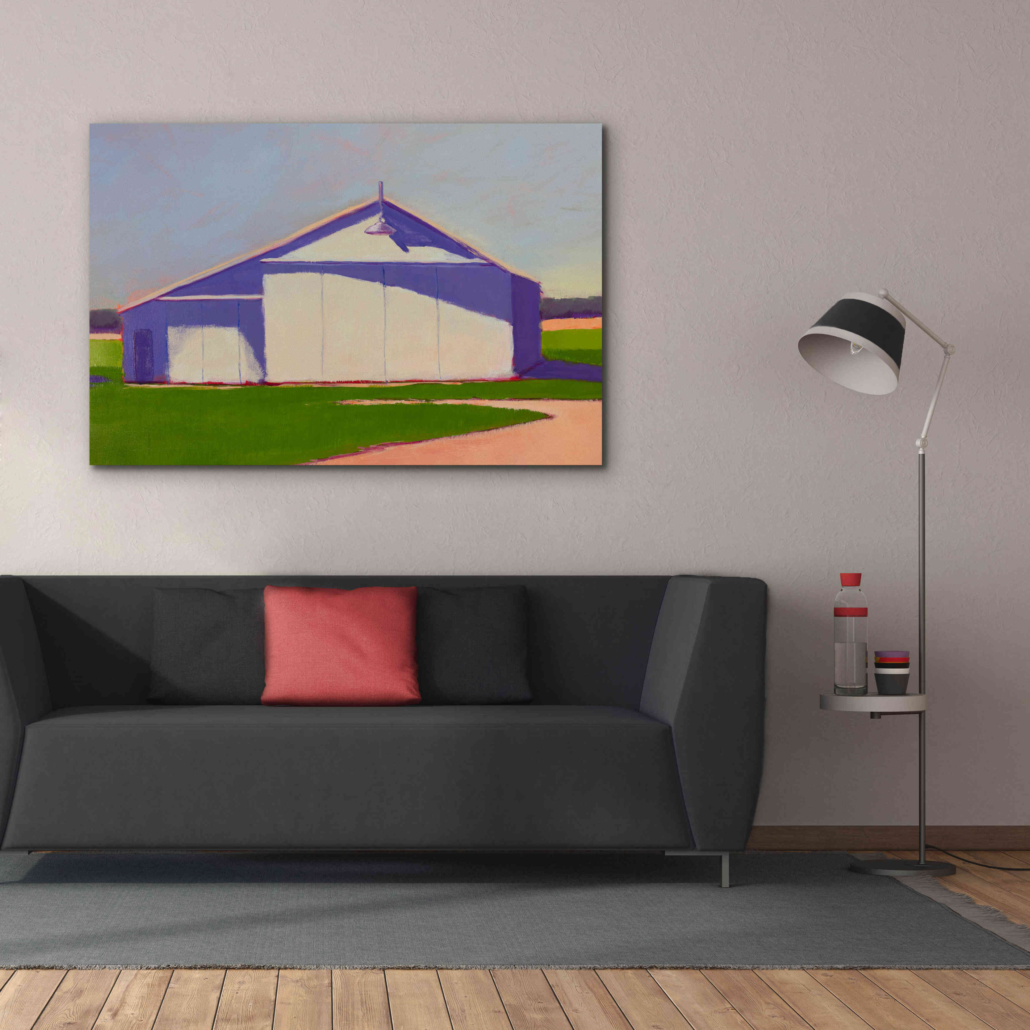 'Bucolic Structure VIII' by Carol Young, Giclee Canvas Wall Art,60x40