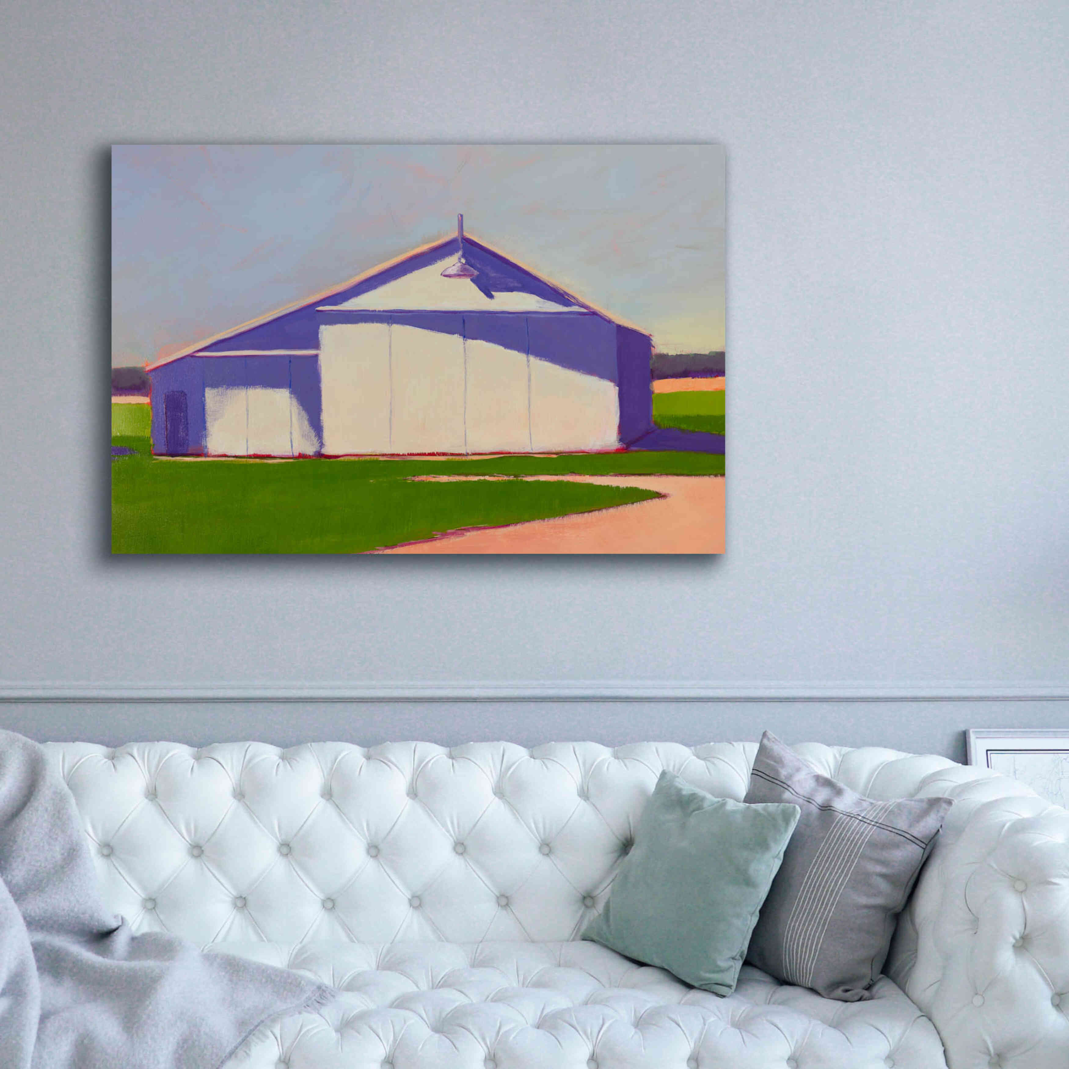 'Bucolic Structure VIII' by Carol Young, Giclee Canvas Wall Art,60x40