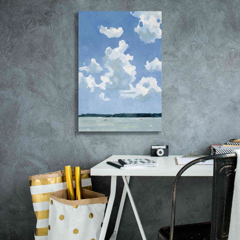 Image of 'July Lakeside I' by Emma Scarvey, Giclee Canvas Wall Art,18 x 26