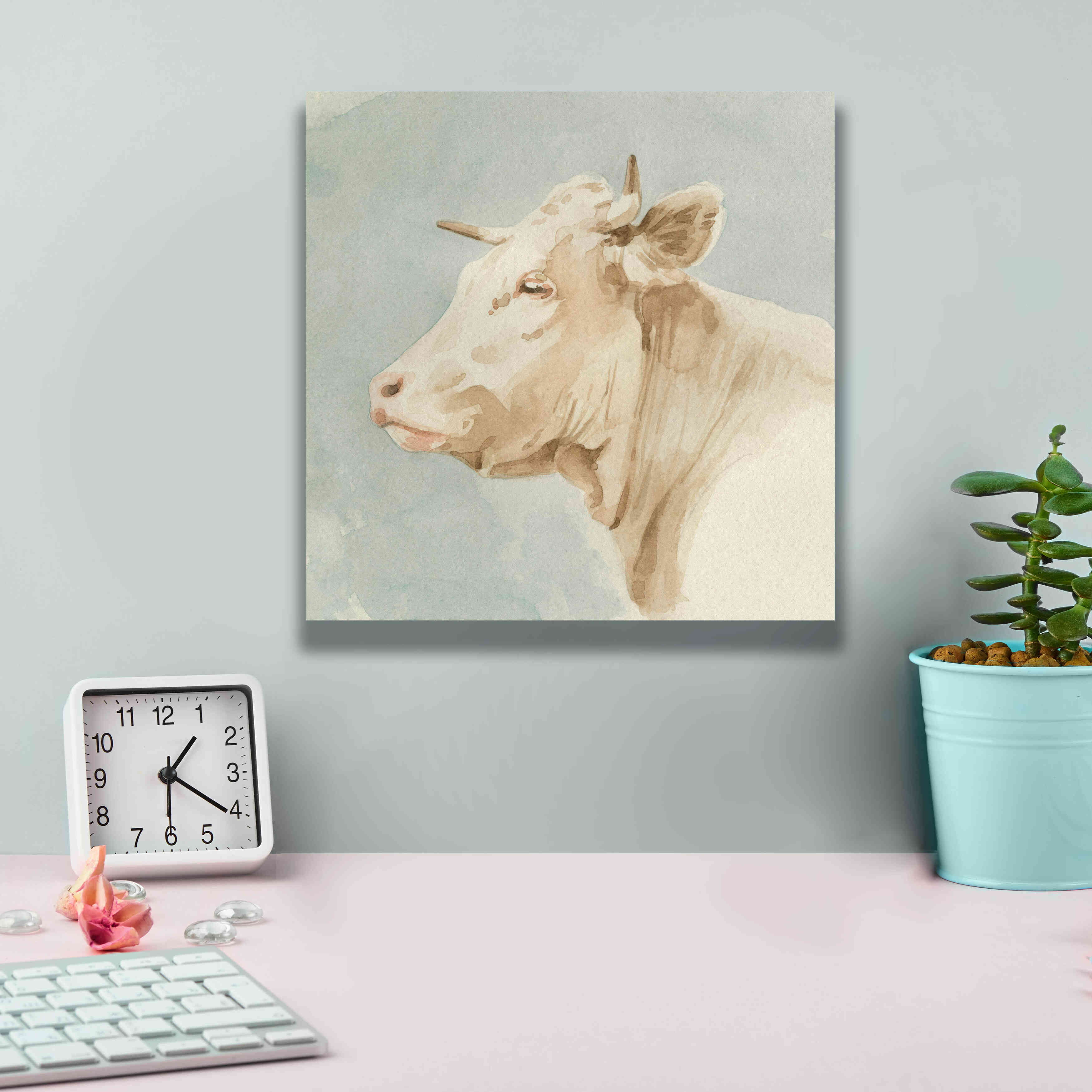 'Ferdinand I' by Emma Scarvey, Giclee Canvas Wall Art,12 x 12