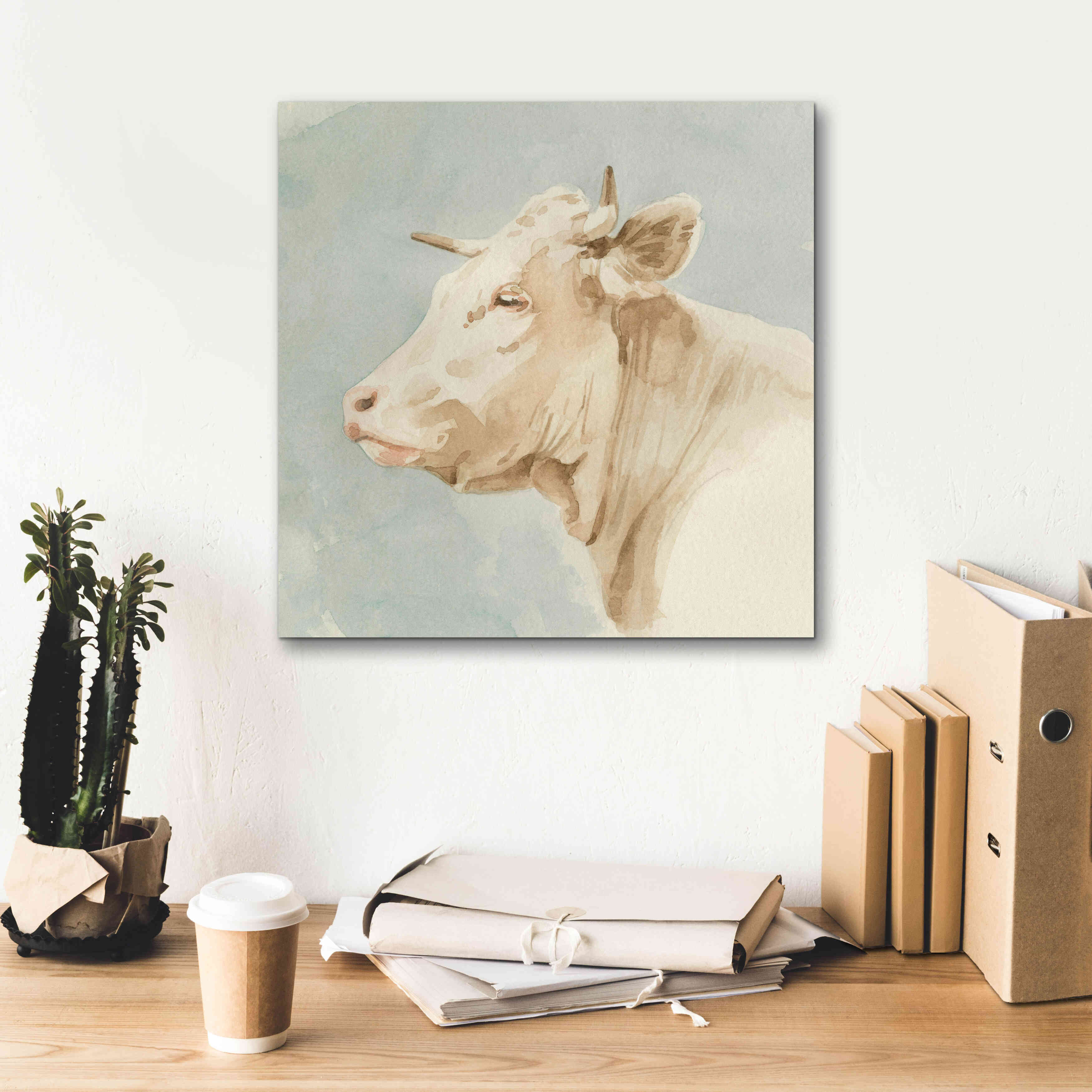 'Ferdinand I' by Emma Scarvey, Giclee Canvas Wall Art,18 x 18