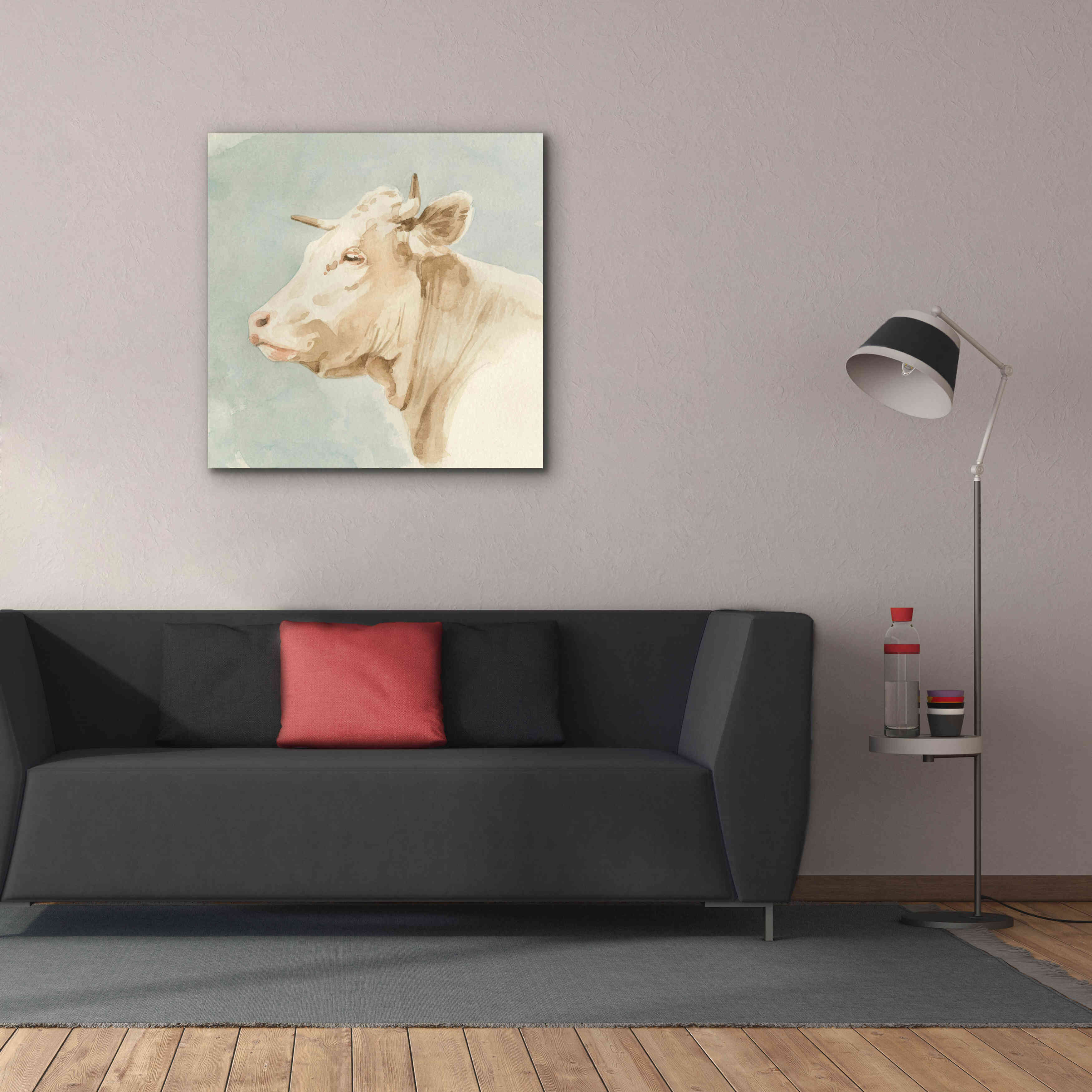 'Ferdinand I' by Emma Scarvey, Giclee Canvas Wall Art,37 x 37