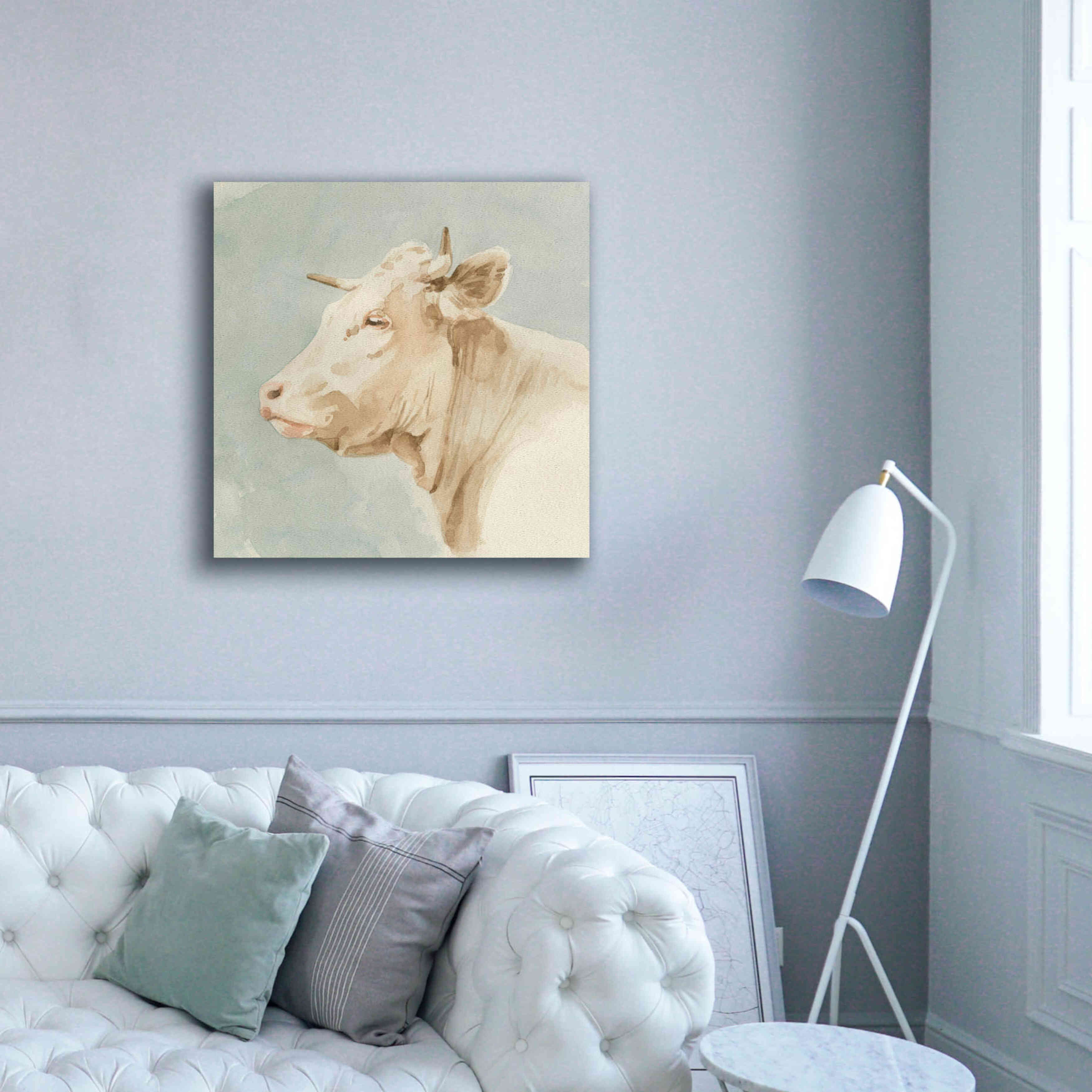 'Ferdinand I' by Emma Scarvey, Giclee Canvas Wall Art,37 x 37