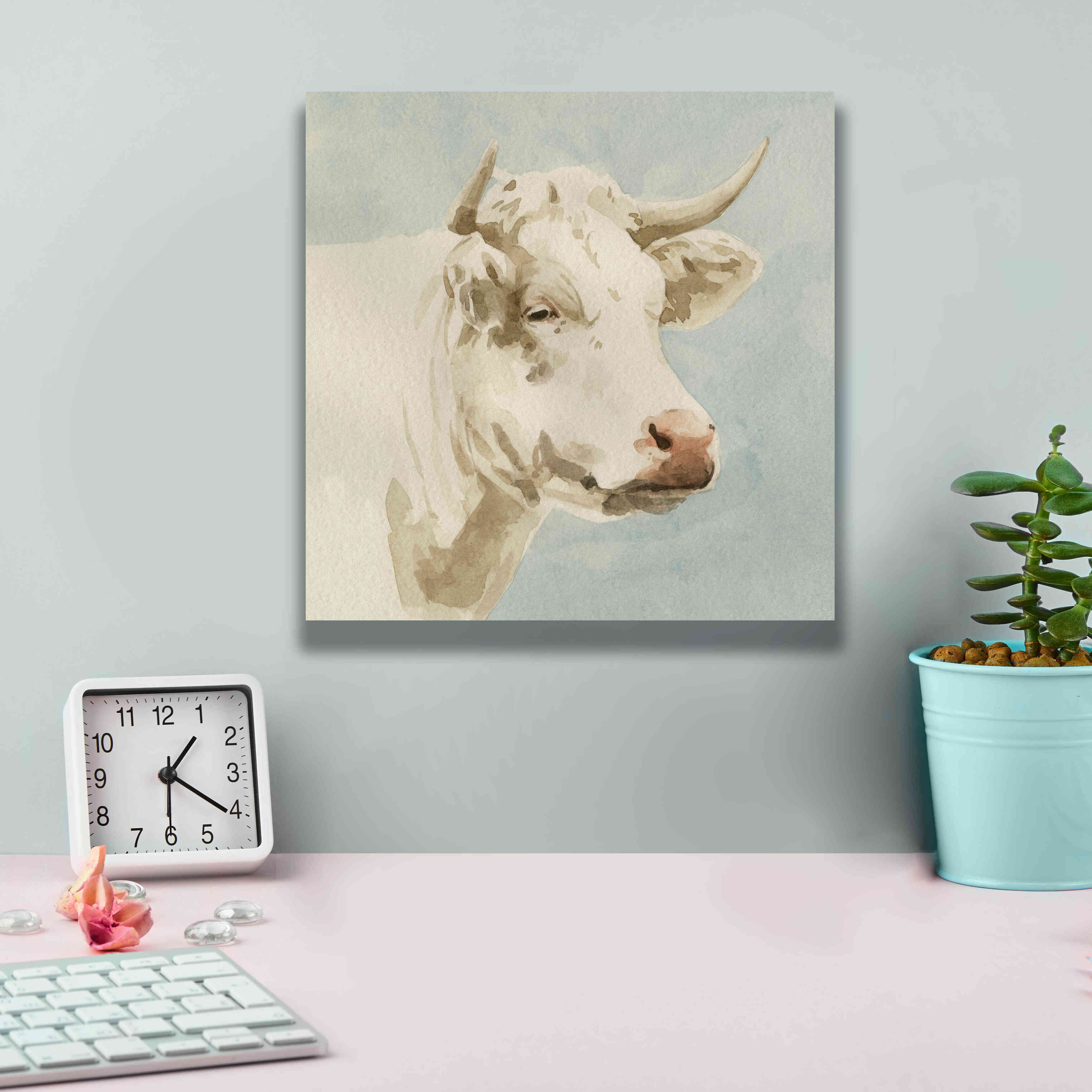 'Ferdinand II' by Emma Scarvey, Giclee Canvas Wall Art,12 x 12