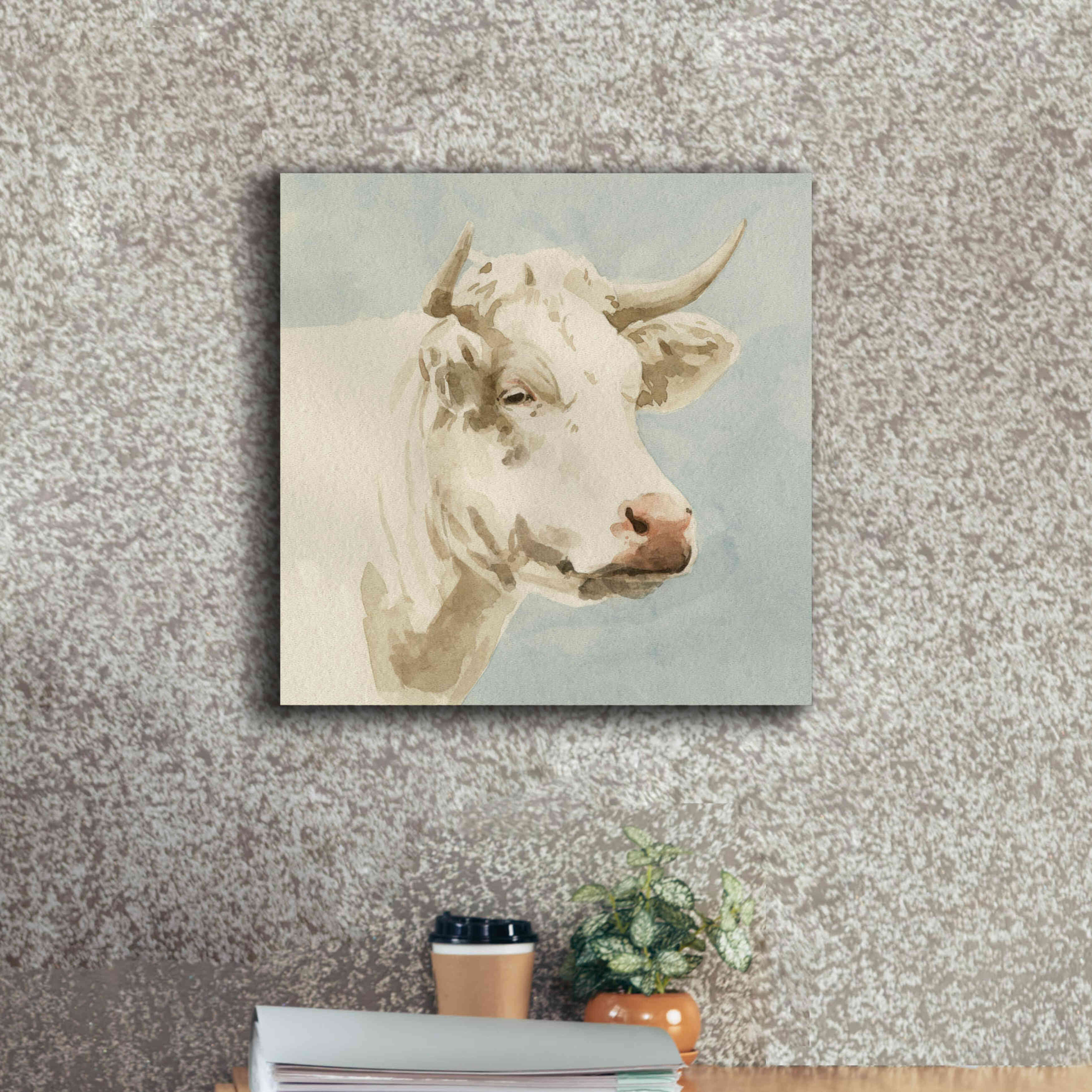 'Ferdinand II' by Emma Scarvey, Giclee Canvas Wall Art,18 x 18
