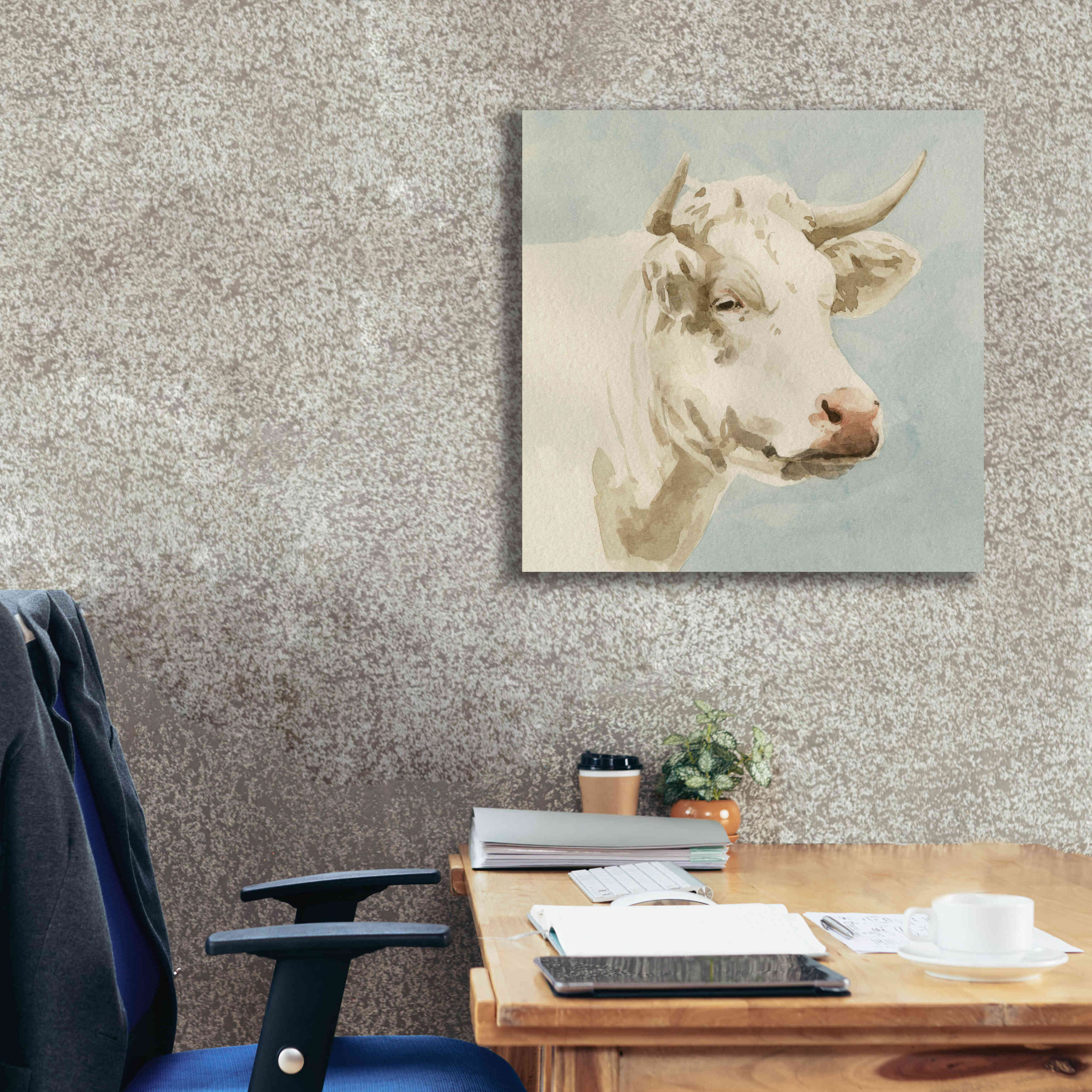 'Ferdinand II' by Emma Scarvey, Giclee Canvas Wall Art,26 x 26