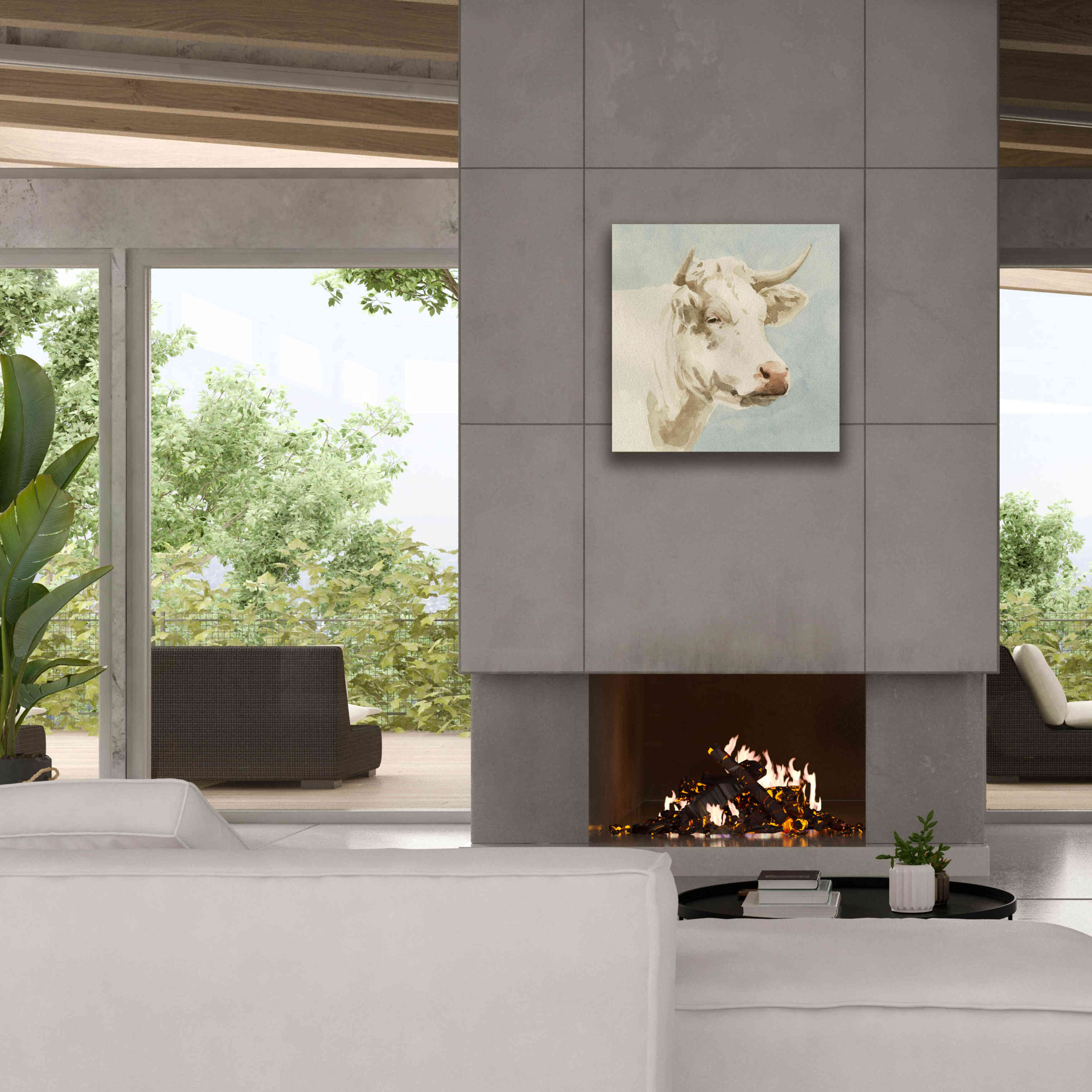 'Ferdinand II' by Emma Scarvey, Giclee Canvas Wall Art,26 x 26