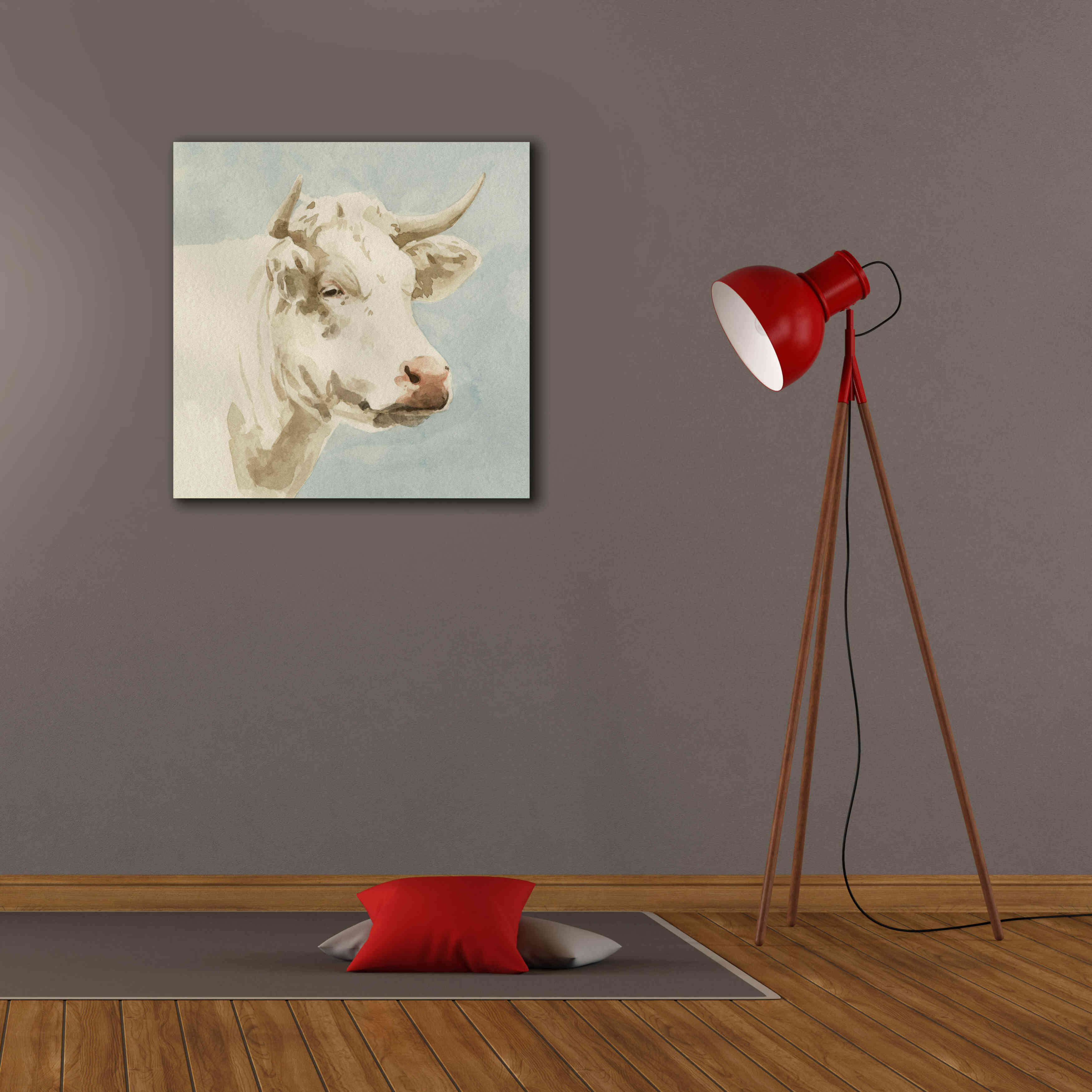 'Ferdinand II' by Emma Scarvey, Giclee Canvas Wall Art,26 x 26
