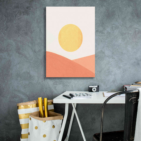 Image of 'Simple Boho Sun I' by Emma Scarvey, Giclee Canvas Wall Art,18 x 26