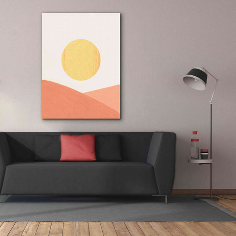 Image of 'Simple Boho Sun I' by Emma Scarvey, Giclee Canvas Wall Art,40 x 54