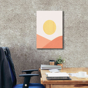 'Simple Boho Sun II' by Emma Scarvey, Giclee Canvas Wall Art,18 x 26