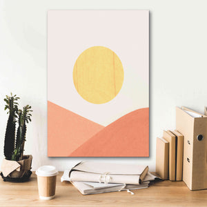 'Simple Boho Sun II' by Emma Scarvey, Giclee Canvas Wall Art,18 x 26