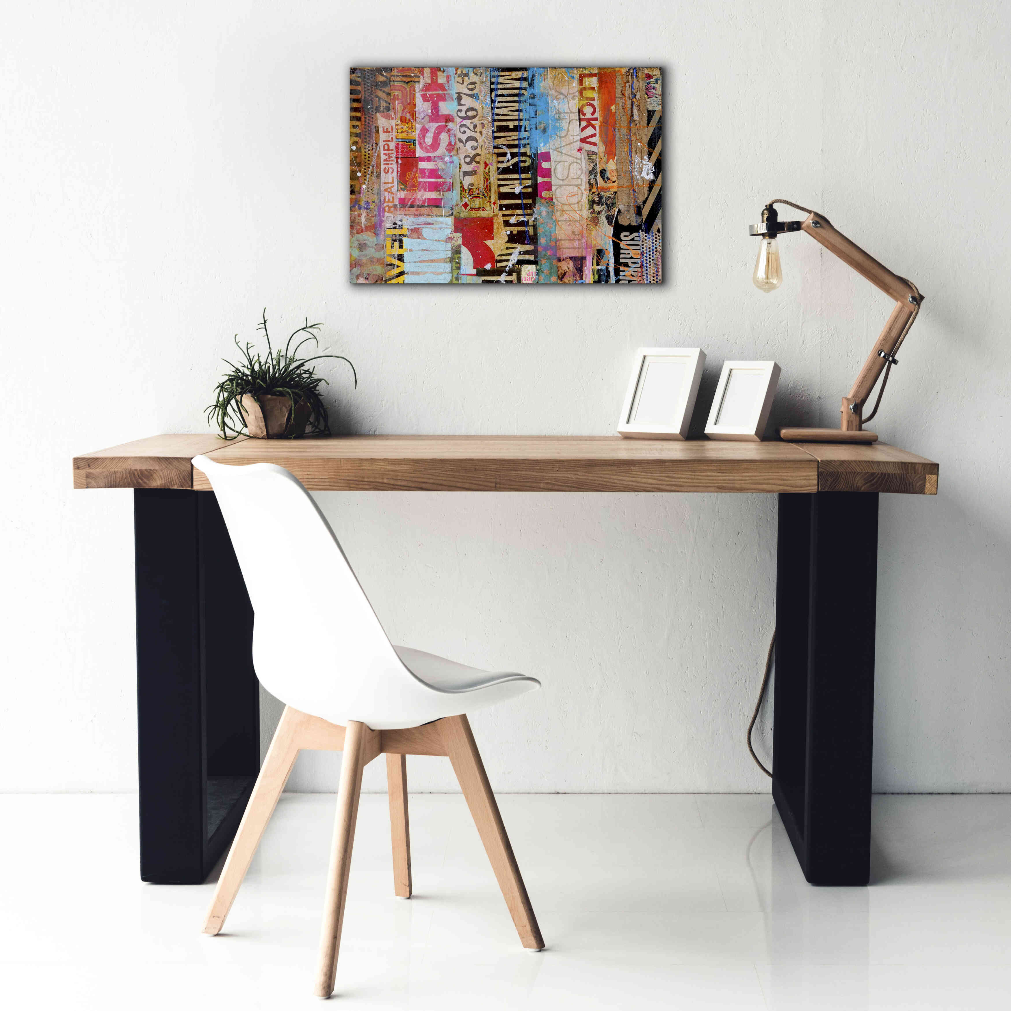 'Metro Mix 21 I' by Erin Ashley, Giclee Canvas Wall Art,26 x 18