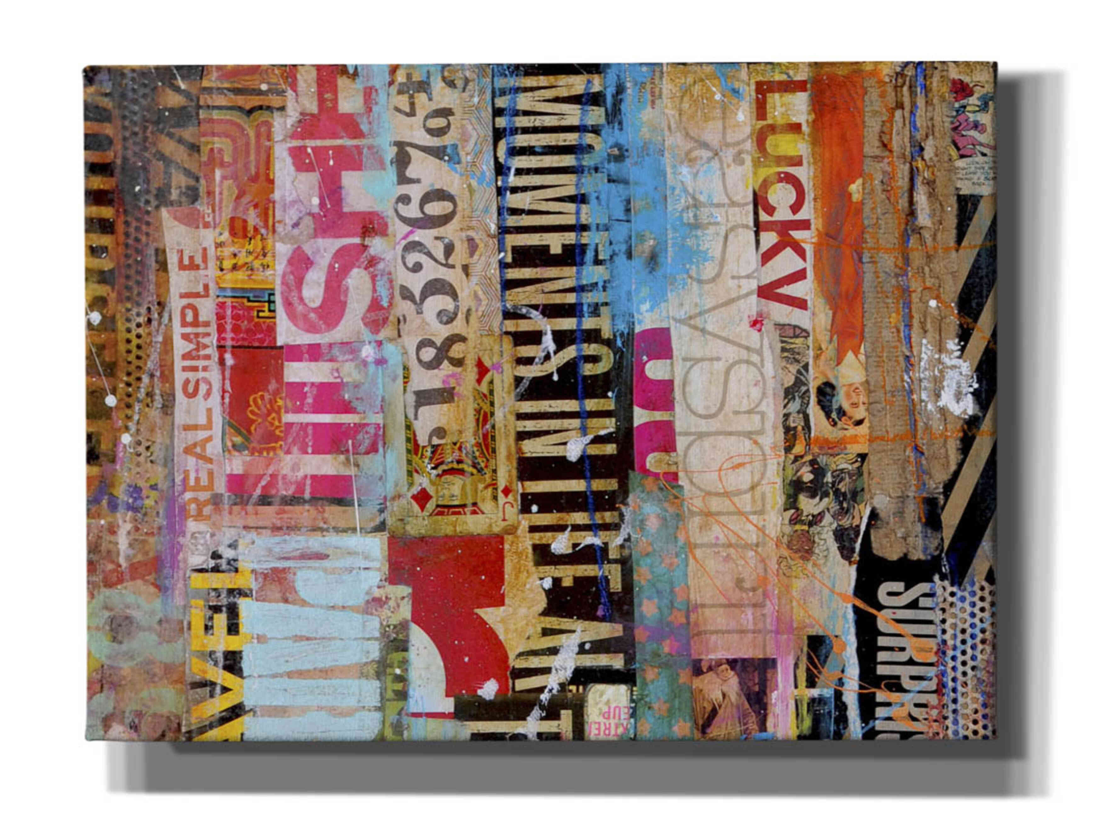 'Metro Mix 21 I' by Erin Ashley, Giclee Canvas Wall Art