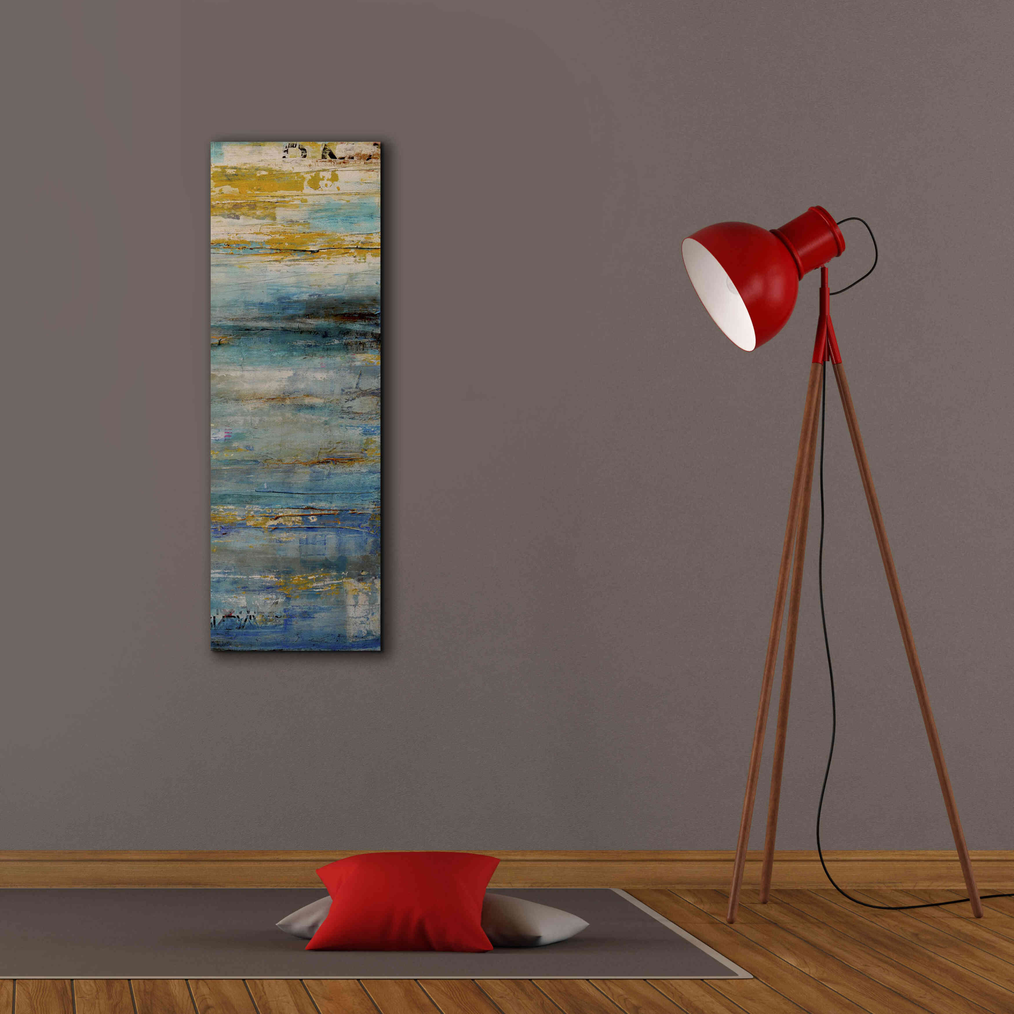 'Beyond the Sea II' by Erin Ashley, Giclee Canvas Wall Art,12 x 36