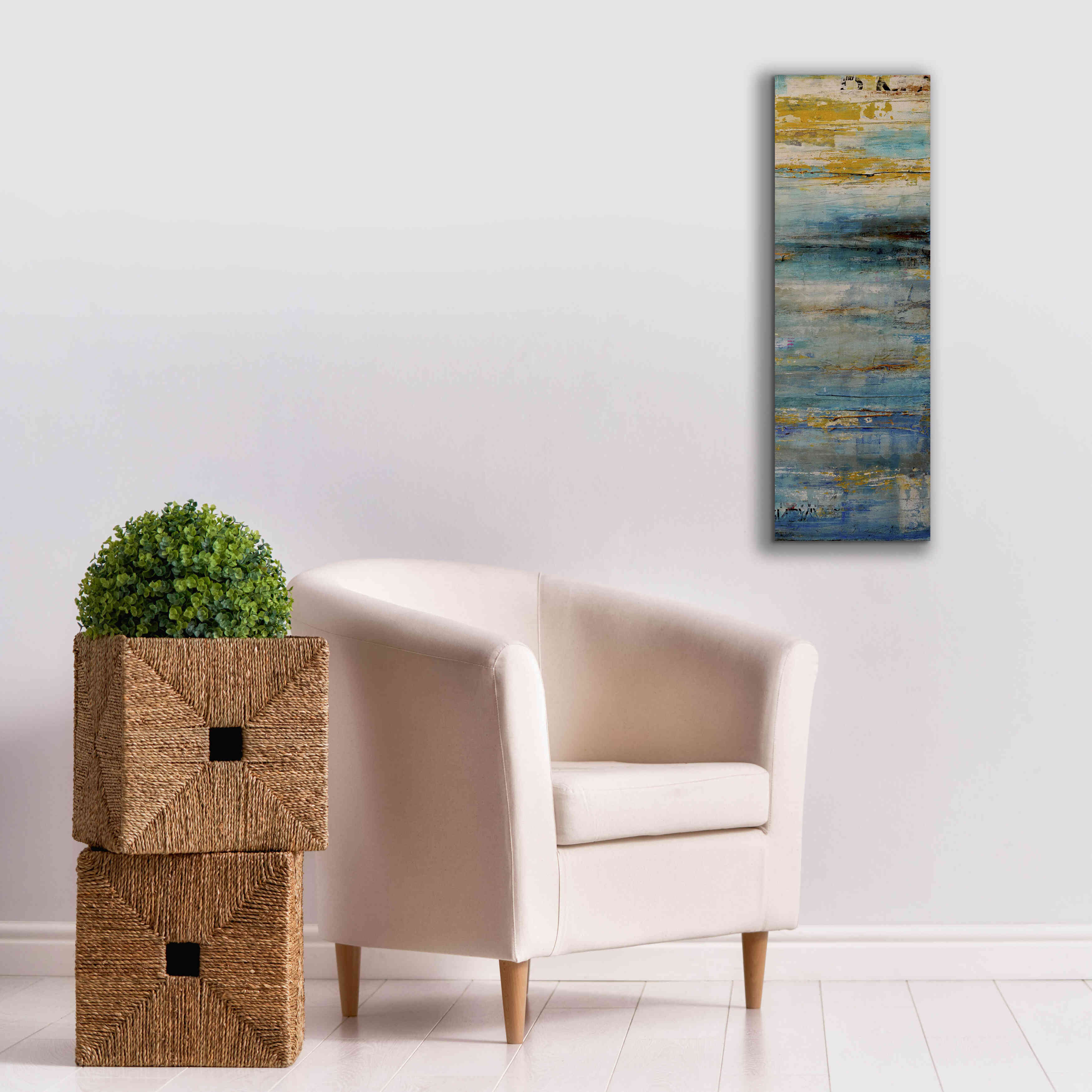 'Beyond the Sea II' by Erin Ashley, Giclee Canvas Wall Art,12 x 36